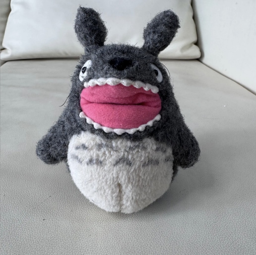 買取したトトロのぬいぐるみ
